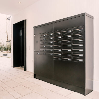 Berlin, Gleispark Nur NFC-Reader Vorgerichtet für Paketfächer (myRENZbox