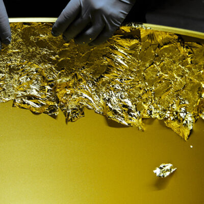 lavorazione foglia oro